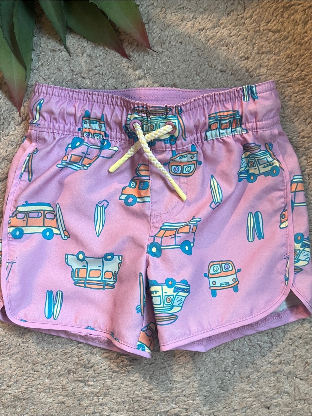 Cat & Jack 12 Months Boys Kids Swim Trunks Surf Vans Shorts